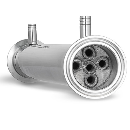 Shell-and-tube cooler "Aroma" with clamp 1,5 inches в Тамбове