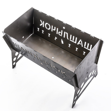 Barbecue collapsible steel "Shashlik" 450*200*250 mm в Тамбове