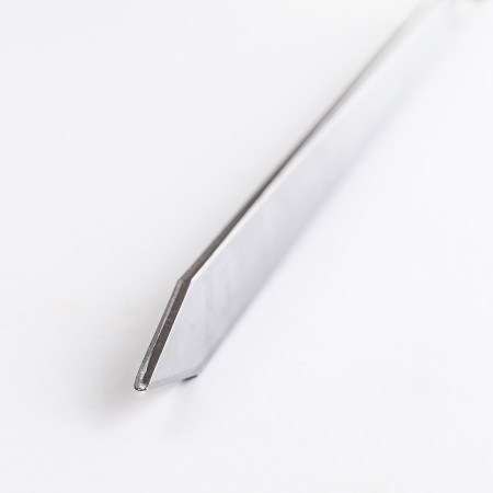 Шампур нержавеющий 620*12*3 мм с деревянной ручкой в Тамбове