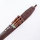 A set of skewers 670*12*3 mm in brown leather case в Тамбове