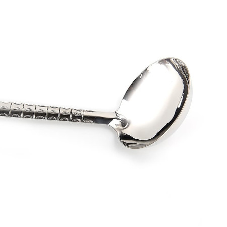 Stainless steel ladle 46,5 cm with wooden handle в Тамбове