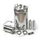 Cheap moonshine still kits "Gorilych" double distillation 10/35/t with CLAMP 1,5" and tap в Тамбове