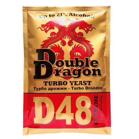 Turbo yeast alcohol "Double Dragon" D48 (132 gr) в Тамбове