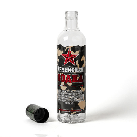 Бутылка сувенирная "Армия" 0,5 литра в Тамбове