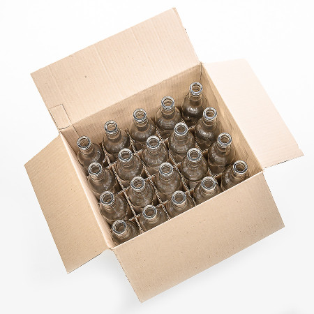 20 bottles of "Guala" 0.5 l without caps in a box в Тамбове