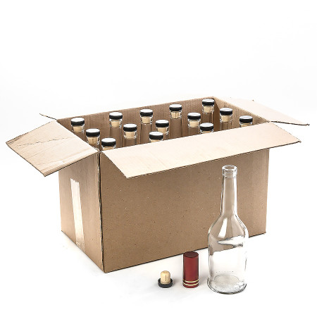 15 bottles of "Cognac" 0.5 l with Camus corks and caps в Тамбове