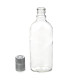 Бутылка "Фляжка" 0,5 литра с пробкой гуала в Тамбове